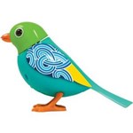 Ficha técnica e caractérísticas do produto Pássaro Eletrônico DigiBirds Amber Azul Claro/Verde DTC