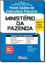 Ficha técnica e caractérísticas do produto Passe Agora em Concursos Públicos: Ministério da Fazenda - Rideel Concursos