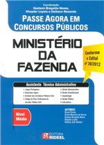 Ficha técnica e caractérísticas do produto Passe Agora em Concursos Públicos - Ministério da Fazenda - Rideel