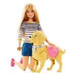 Ficha técnica e caractérísticas do produto Passeio com Cachorrinho Barbie - Mattel DWJ68