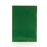 Ficha técnica e caractérísticas do produto Pasta Aba e Elástico Plex 353x240mm Dello Verde
