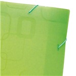 Ficha técnica e caractérísticas do produto Pasta Aba Elastico Oficio Verde Neon - Dellofine