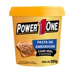 Ficha técnica e caractérísticas do produto Pasta Amendoim com Mel e Guaraná - Power One - 500g