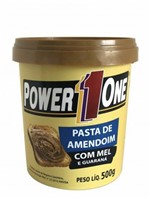 Ficha técnica e caractérísticas do produto Pasta Amendoim Mel e Guarana 500G - Power1One