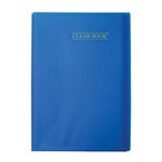 Ficha técnica e caractérísticas do produto Pasta Catálogo 10 Sacos Plásticos Oficio Clear Book Yes - Azul
