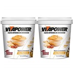 Ficha técnica e caractérísticas do produto Pasta De Amendoim 1kg 2 Un Honey Vitapower