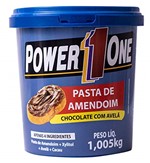 Ficha técnica e caractérísticas do produto Pasta de Amendoim Chocolate com Avelã - 1005g - Power One, Power One