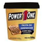 Ficha técnica e caractérísticas do produto Pasta de Amendoim com MEL e GUARANÁ - Power One - 500g