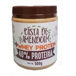 Pasta de Amendoim com Whey Protein Isolado e Mel - Gobeche Chocolates - 500G