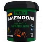 Ficha técnica e caractérísticas do produto Pasta de Amendoim Integral com Amendoim Granulado 450g - Mandubim