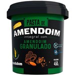 Ficha técnica e caractérísticas do produto Pasta de Amendoim Integral com Granulado (450g) - Mandubim