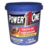 Ficha técnica e caractérísticas do produto Pasta de Amendoim Power1One Chocolate Com Avelã 1,005kg