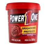 Ficha técnica e caractérísticas do produto Pasta de Amendoin C/ Brigadeiro Proteico (500g) - Power 1 One