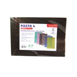 Ficha técnica e caractérísticas do produto Pasta L A4 Fume 0,15mm Pct.c/10 Acp