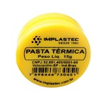 Ficha técnica e caractérísticas do produto Pasta Térmica 15 G Implastec Pote