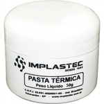 Ficha técnica e caractérísticas do produto Pasta termica Branca pote 50g implastec