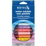 Ficha técnica e caractérísticas do produto Pastel Aquarelável Estojo 12 Cores Reeves