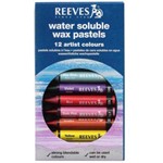Ficha técnica e caractérísticas do produto Pastel Aquarelável Reeves Estojo 012 Cores 4890585