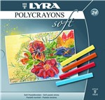 Ficha técnica e caractérísticas do produto Pastel Seco Lyra Polycrayon Soft 024 Cores 5651240