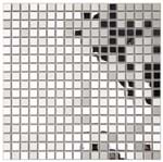Ficha técnica e caractérísticas do produto Pastilha AX10 30x30cm Glass Mosaic