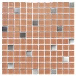 Ficha técnica e caractérísticas do produto Pastilha de Vidro Marrom SSHE53 30x30cm Colormix