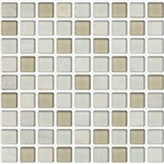 Ficha técnica e caractérísticas do produto Pastilha de Vidro / Pedra (30x30cm) Slim-4 Marrom Brilhante - Colortil