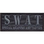 Ficha técnica e caractérísticas do produto Patch Bordado - Operações Especiais Policia Swat PL60313-162 Fecho de Contato