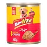 Ficha técnica e caractérísticas do produto Patê para Cães Sabor Carne Baw Waw 280g