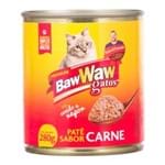 Ficha técnica e caractérísticas do produto Patê Sabor Carne para Gatos Baw Waw 280g