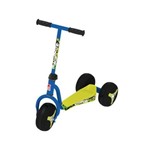 Ficha técnica e caractérísticas do produto Patinete 3 Rodas Infantil Adventure Clássico Azul/Amarelo - Brinquedos Bandeirante
