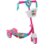 Ficha técnica e caractérísticas do produto Patinete com Luz Furby 3 Rodas By Kids Rosa/Verde