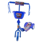 Ficha técnica e caractérísticas do produto Patinete Infantil Bbr Toys 3 Rodas Com Cesto Azul