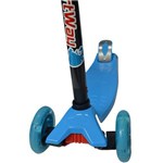 Patinete Infantil 3 Rodas Azul C/ Altura Regulável - Importway