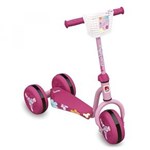 Ficha técnica e caractérísticas do produto Patinete Infantil 3 Rodas Gatinha Clássico Brinquedos Bandeirante Rosa
