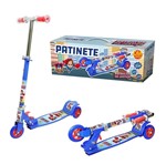 Ficha técnica e caractérísticas do produto Patinete Radical New Top 3 Rodas - Dm Toys