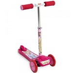 Ficha técnica e caractérísticas do produto Patinete 3 Rodas Scooter Net Mini Princesas Rosa - Zoop Toys
