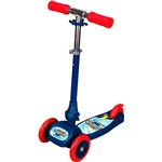 Ficha técnica e caractérísticas do produto Patinete Scooter Net Mini Racing Club Azul com Vermelho - Zoop Toys