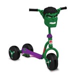 Ficha técnica e caractérísticas do produto Patinete Vingadores Hulk Clássico 2 Rodas Atrás 1 Roda na Frente - Bandeirantes