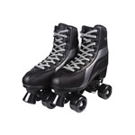 Ficha técnica e caractérísticas do produto Patins 4 Rodas Roller Skate Preto 34/35 Sem Acessórios - Fênix.