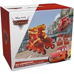 Ficha técnica e caractérísticas do produto Patins Carros Disney Kit Esportivo 33 ao 36- DTC