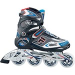 Ficha técnica e caractérísticas do produto Patins Fila Master 12 Masculino Preto/Vermelho/Azul - Fila Skates