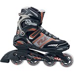 Ficha técnica e caractérísticas do produto Patins Fila Master GLX Preto e Laranja, Rodas 80mm/82A, Rolamentos ABEC 5 - Fila Skates