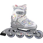 Ficha técnica e caractérísticas do produto Patins Infantil Fila X-One Cinza/Branco Fila Skates