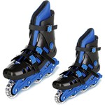 Ficha técnica e caractérísticas do produto Patins Inline New Basic Tamanho 33 Azul - Conthey Kids