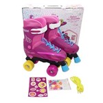 Ficha técnica e caractérísticas do produto Patins Sou Luna Roller Skate 4 Rodas Basico Multikids Tam 35 a 38 - BR715