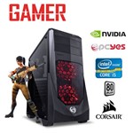 Ficha técnica e caractérísticas do produto Pc Desktop Gamer D570 Gab Vti Led Vermelho Core I5 3470 Placa Gt 9800 Mem 8gb