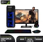 Ficha técnica e caractérísticas do produto PC Gamer Completo com Monitor Full HD 21.5" Intel Core I5 8GB HD 500GB (Geforce GTX Ti 4GB) EasyPC Player