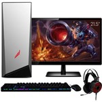 Ficha técnica e caractérísticas do produto PC Gamer Completo EasyPC FullHD Intel Core I5 (GeForce GTX 1050 2GB) 8GB HD 500GB Monitor 21.5" LED