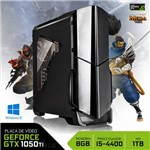 PC Gamer Neologic Moba Box NLI64483 Intel Core I5-4440 8GB (GeForce GTX 1050Ti 4GB) 1TB Windows 10