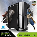 PC Gamer Neologic Moba Box NLI64482 Intel Core I5-4440 8GB (GeForce GTX 1050Ti 4GB) 1TB Windows 8